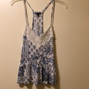 Aeropostale M Bohemian Tank Top- New